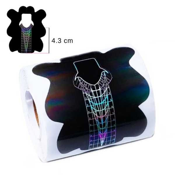 Chablons Noirs - 100 Pièces