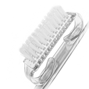 Brosse dépoussiérante blanche pour onges Brosse dépoussiérante blanche pour ongles
