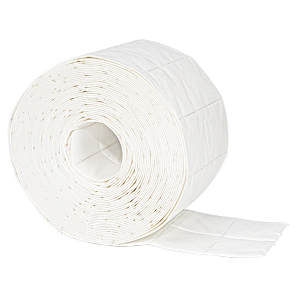 500 Cotons Cosmétiques En Rouleau | Carrés De Cellulose