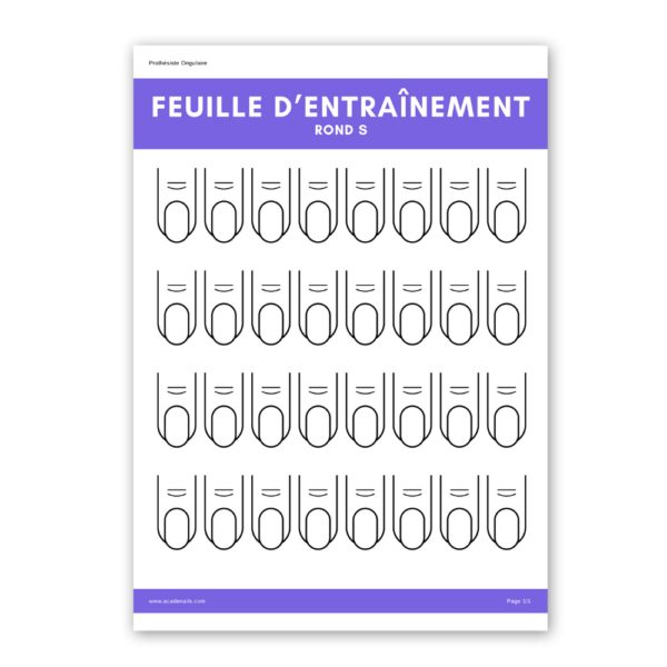 Feuille d entraînement rond s pdf