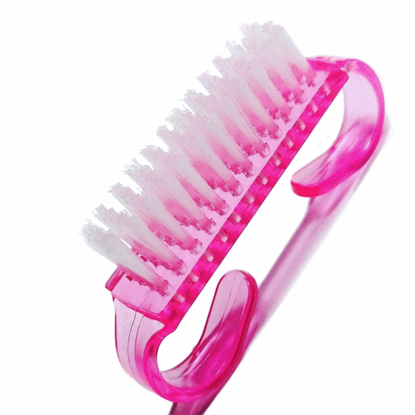 Brosse dépoussiérante rose pour ongles Brosse dépoussiérante rose pour ongles