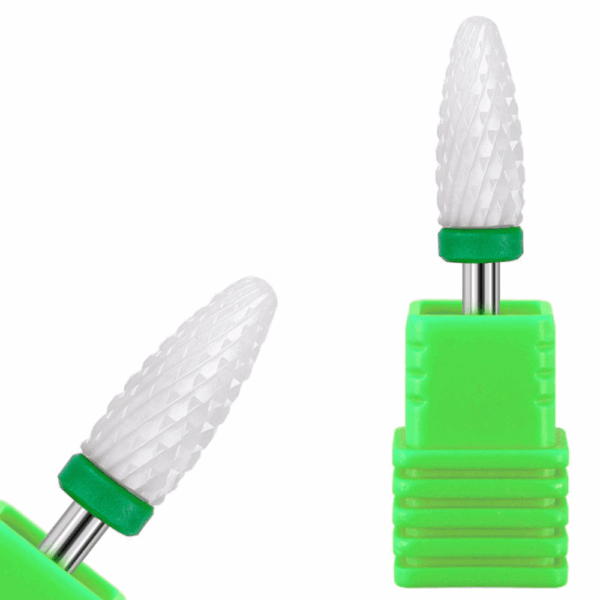 Fraise En Céramique - Conique Arrondie - Grain Épais Fraise En Céramique - Conique Arrondie - Grain Épais