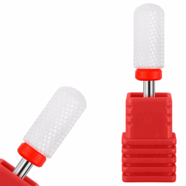 Fraise En Céramique - Cylindrique Arrondie - Grain Fin