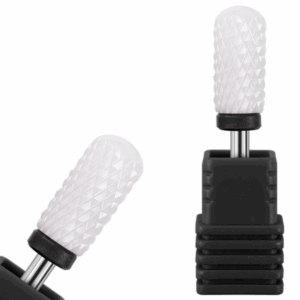 Fraise En Céramique - Cylindrique Arrondie - Grain Très Épais