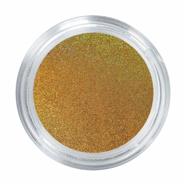 Paillettes Ultrafines Biodégradables – Or Holographique – Sans Microplastiques