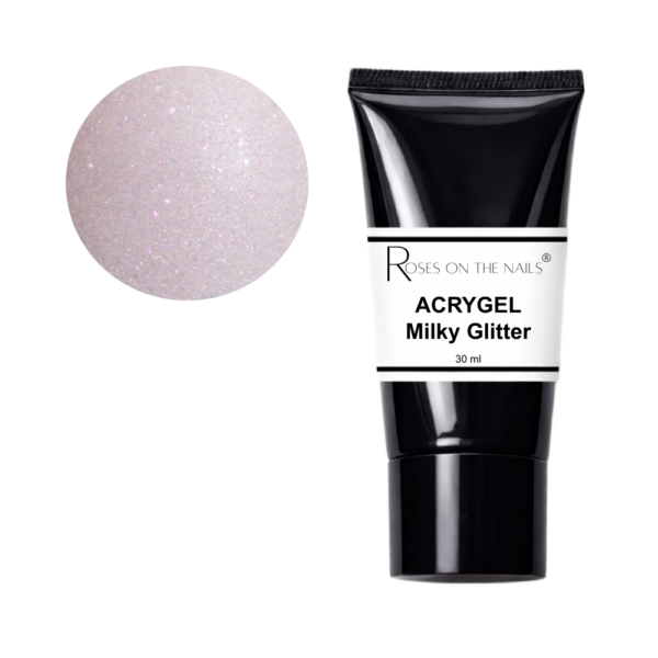 Acrygel Milky Glitter * Laiteux Pailleté
